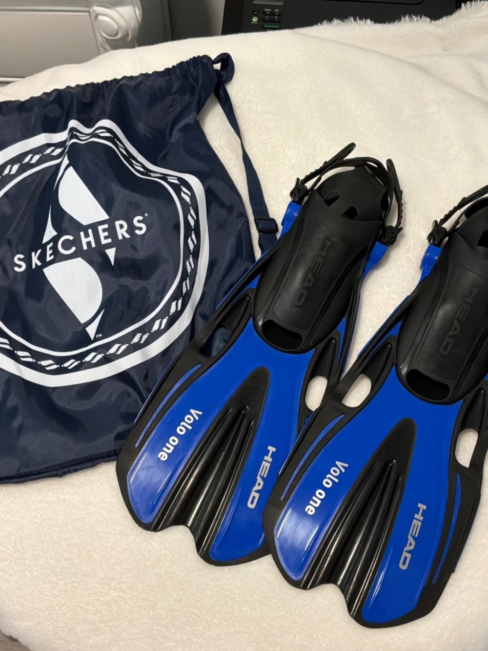 HEAD Volvo One Snorkeling Fins - BLE/Black - Size S/M
